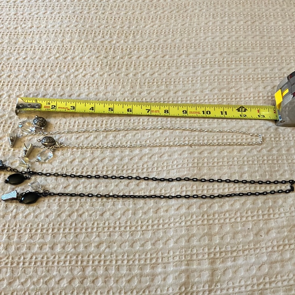EUC Brighton style and costume jewelry eyeglass chains